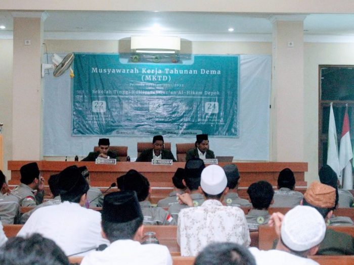 Dema Gelar Musyawarah Kerja Tahunan Untuk Pemilu Ketua Baru